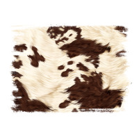 Brown Cowhide Background Long Sleeve Tee | Teevron