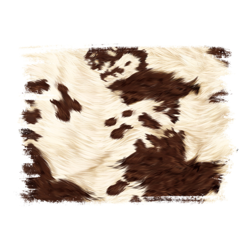 Brown Cowhide Background Long Sleeve Tee by NancyCooperArtShop | Teevron