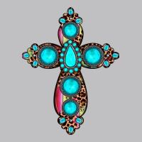 Gemstone Cross Long Sleeve Tee | Teevron
