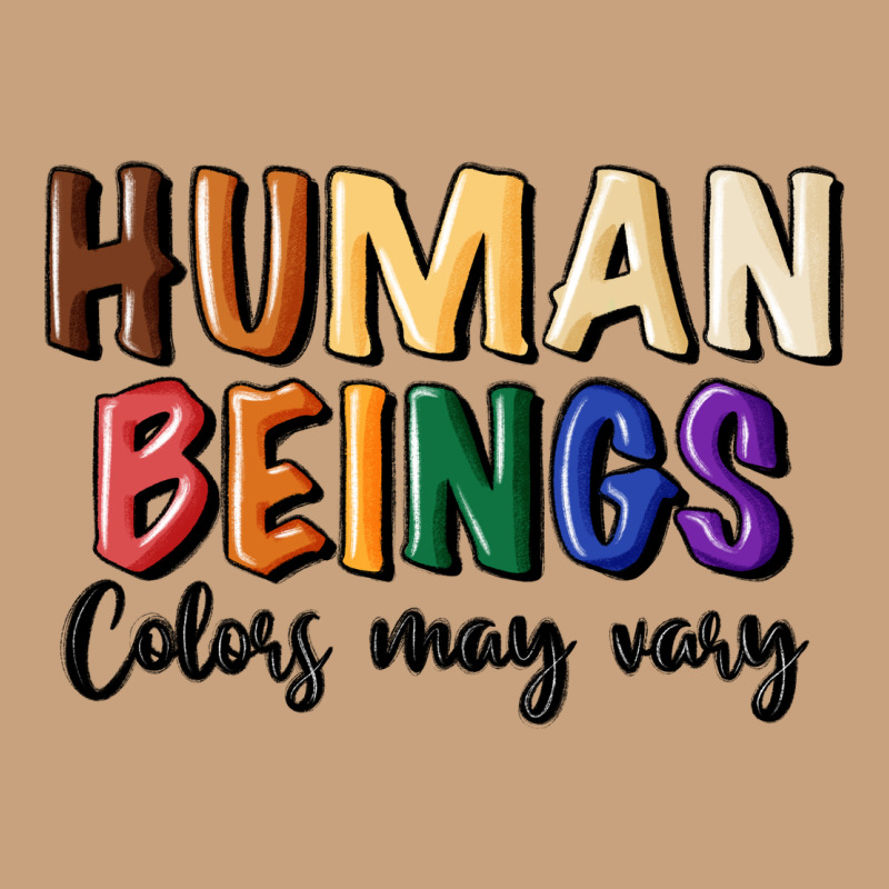 Human Beings Colors May Vary Vintage Tee by MaliasSmallBusiness | Teevron