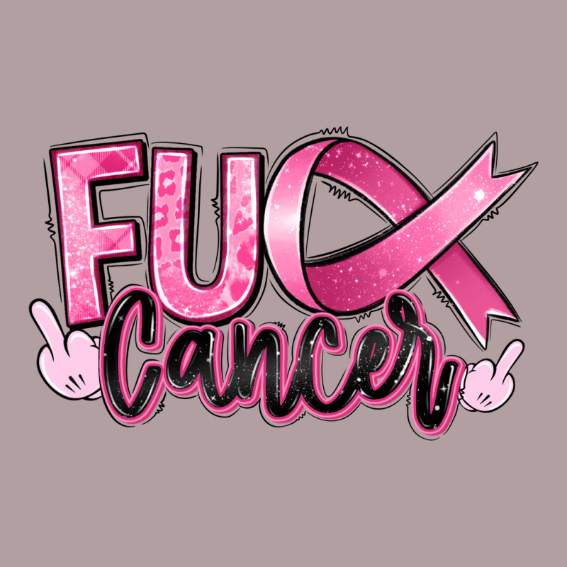 Fuck Breast Cancer Vintage Hoodie by RanaPortraitStore | Teevron