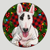 Christmas Bull Terrier Zipper Hoodie | Teevron