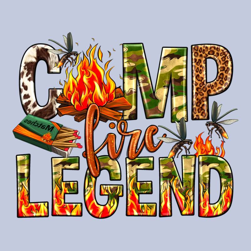 Camp Fire Legend Long Sleeve Tee by NancyCooperArtShop | Teevron