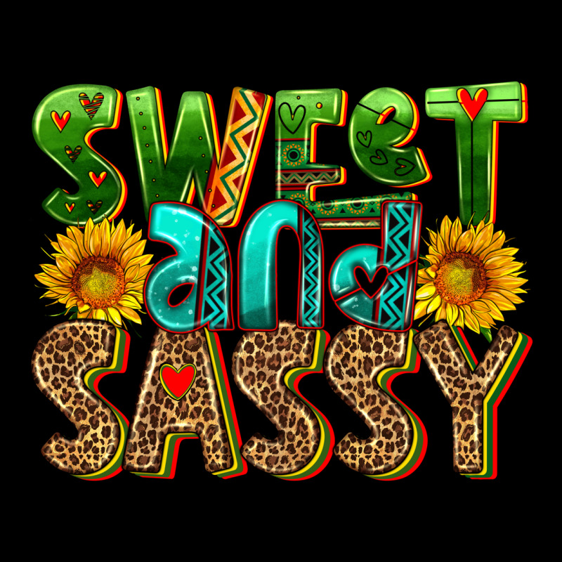 Sweet And Sassy Ladies Tee by HRA Design Shop | Teevron