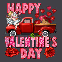 Happy Valentine's Day Red Truck Heavyweight Hoodie | Teevron