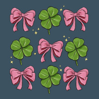 Coquette Bow Clover St. Patrick's Day Urban Heavy Tee | Teevron