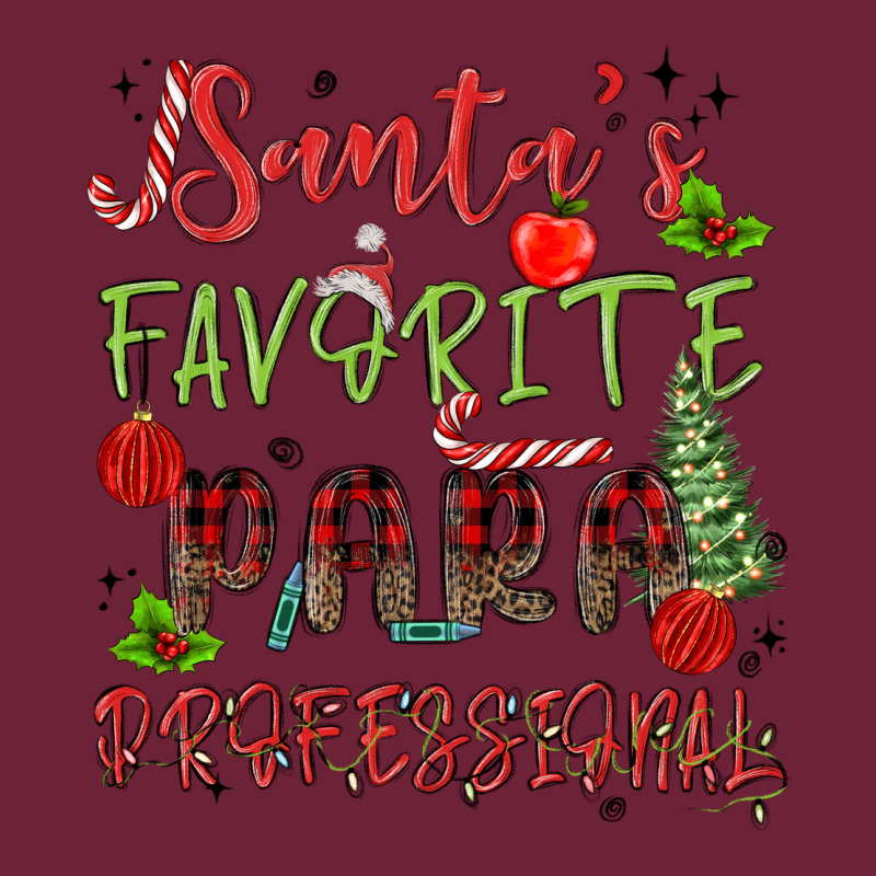 Santa's Favorite Para Professional Long Sleeve Tee by MaliasSmallBusiness | Teevron
