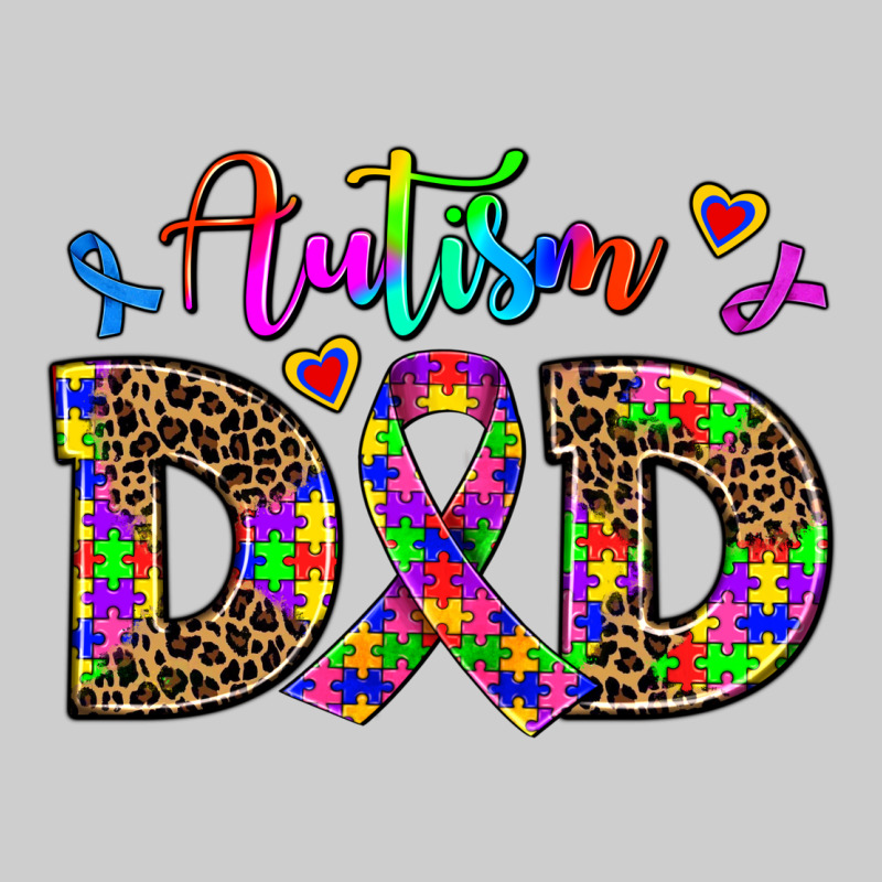 Rainbow Colors Autism Dad Premium Tee by AdoDesignShop | Teevron