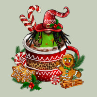 Christmas Coffee Afro Gnome Ladies Tee | Teevron
