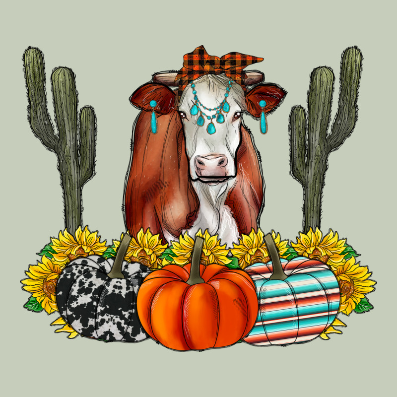 Fall Cow Ladies Tee by CowhideDigitalArt | Teevron