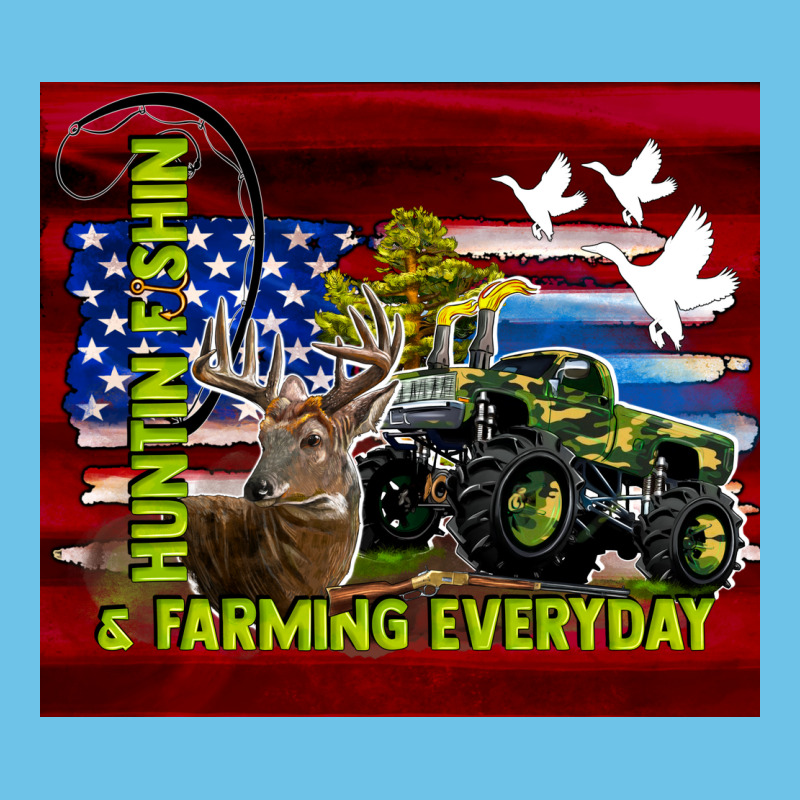 Hunting Fishing & Farming Everyday Premium Sweatshirt by TumblerDesignByShophia | Teevron