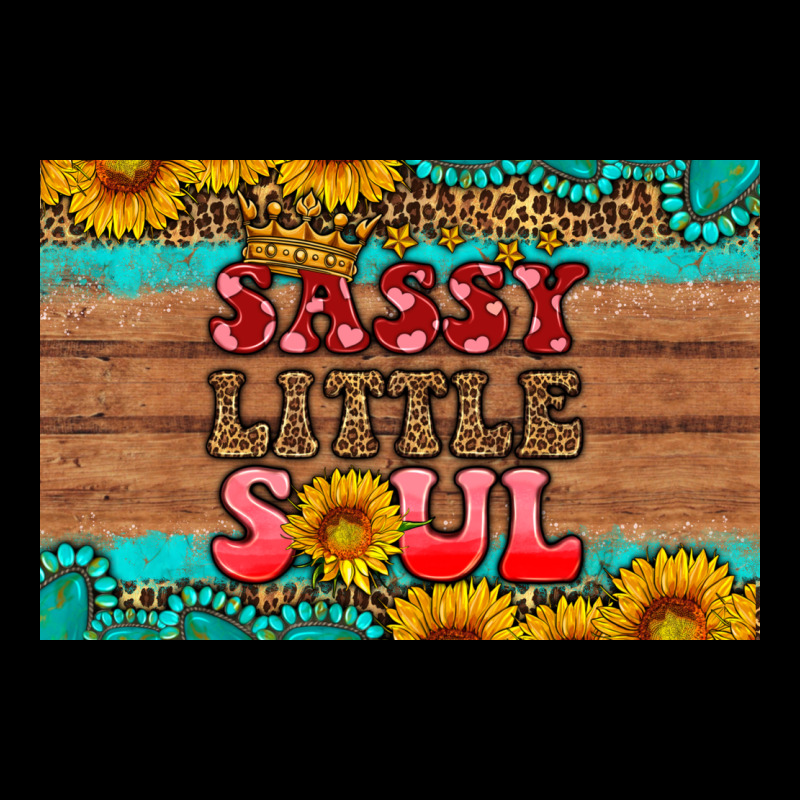 Sassy Little Soul  Skinny Metal Can Holder Ladies Tee by HRA Design Shop | Teevron
