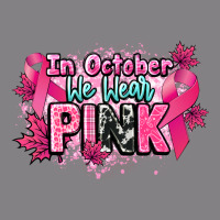 In October We Wear Pink Cancer Awareness Heavyweight Hoodie | Teevron