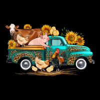 Western Farm Truck Farm Animals Heavy Core Tee | Teevron