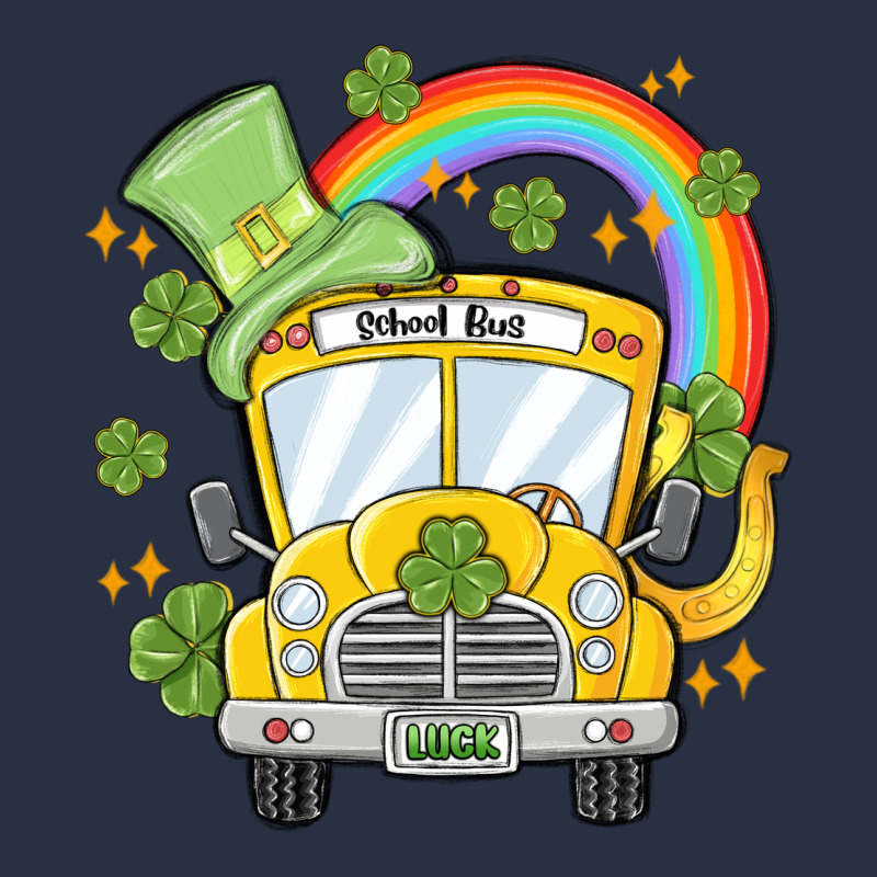 St. Patrick's Day School Bus Heavyweight Sweatshirt by MaliasSmallBusiness | Teevron