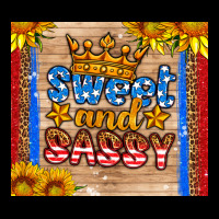 Usa Flag Sweet And Sassy Ladies Tee | Teevron