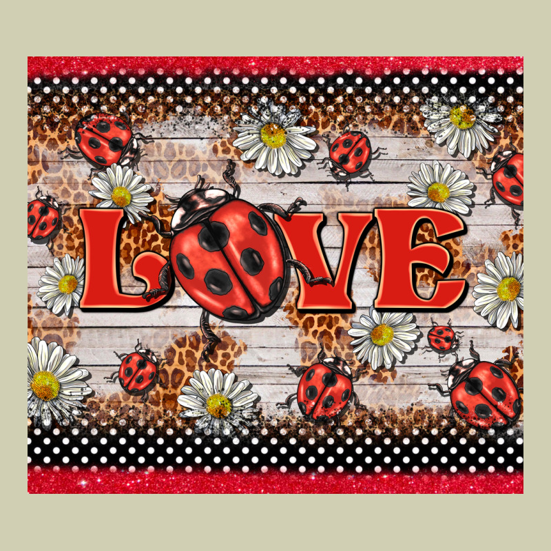 Love Ladybug Heavy Core Tee by BarkalooDesign | Teevron