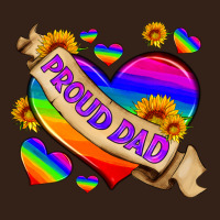 Lgbtq Proud Dad Heavy Core Tee | Teevron