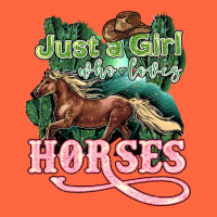 Just A Girl Who Loves Horses Premium Hoodie | Teevron