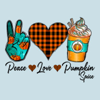 Peace Love Pumpkin Spice Ladies Tee | Teevron