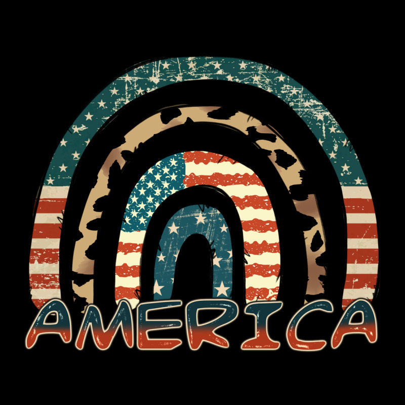 America Rainbow Urban Hoodie by FaDigitalArtStudio | Teevron