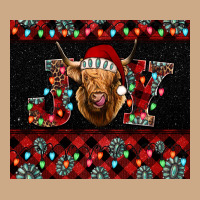 Highland Cow Joy Christmas Vintage Hoodie | Teevron