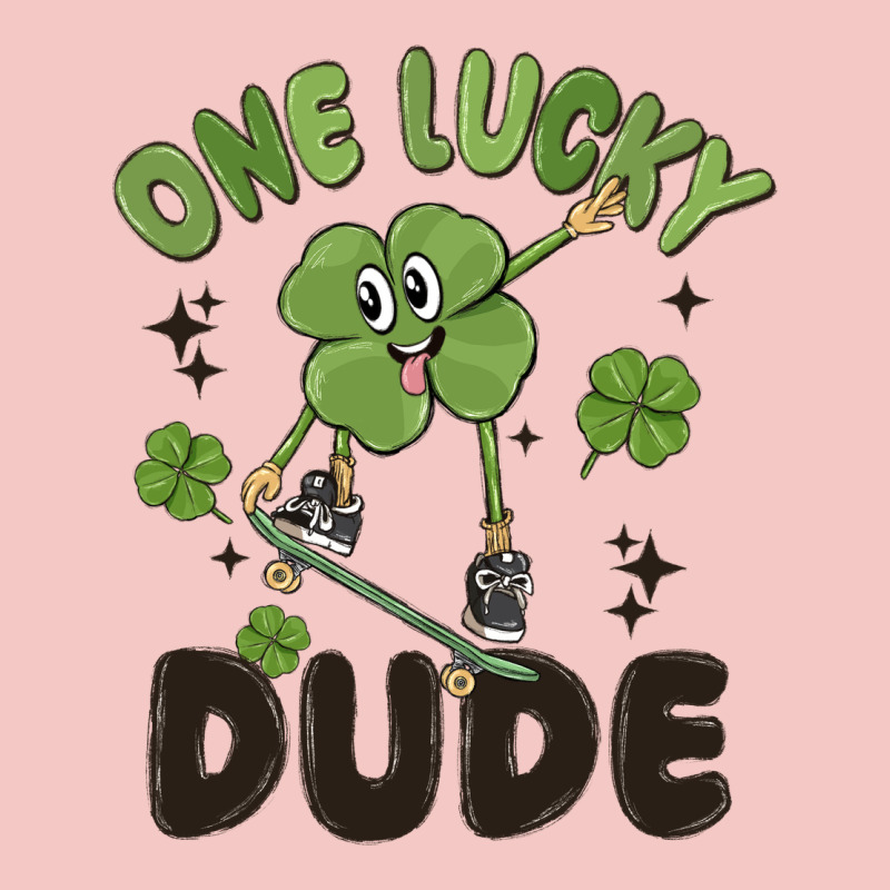 One Lucky Dude Urban Heavy Tee by MaliasSmallBusiness | Teevron