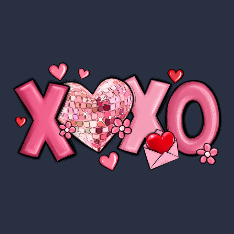Xoxo Disco Heart Valentine's Day Heavyweight Sweatshirt by MaliasSmallBusiness | Teevron