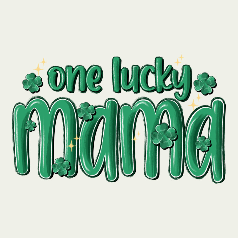One Lucky Mama Urban Heavy Tee by MaliasSmallBusiness | Teevron