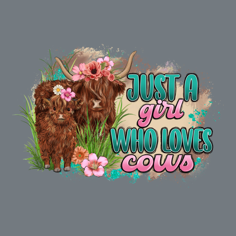 Just A Girl Who Loves Cows Heavyweight Sweatshirt by MaliasSmallBusiness | Teevron
