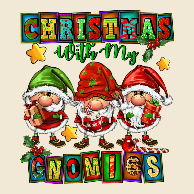 Christmas With My Gnomies Ladies Tee by FaDigitalArtStudio | Teevron