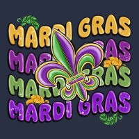 Mardi Gras With Fleur De Lis Heavyweight Sweatshirt | Teevron