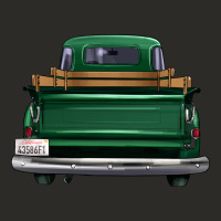Western Green Truck Back View Heavy Core Tee | Teevron