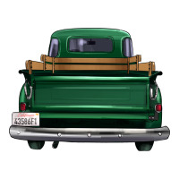 western green truck back view | Teevron