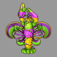 Mardi Gras Crawfish Fleur De Lis Vintage Hoodie | Teevron