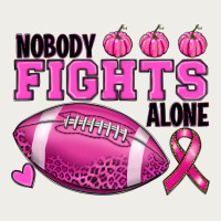 Nobody Fights Alone Breast Cancer Zipper Hoodie | Teevron