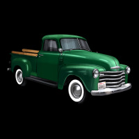Western Green Truck Right 34 View 1 Heavy Core Tee | Teevron