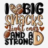 I Love Big Sacks Tight Ends And A Strong D Urban Heavy Tee | Teevron