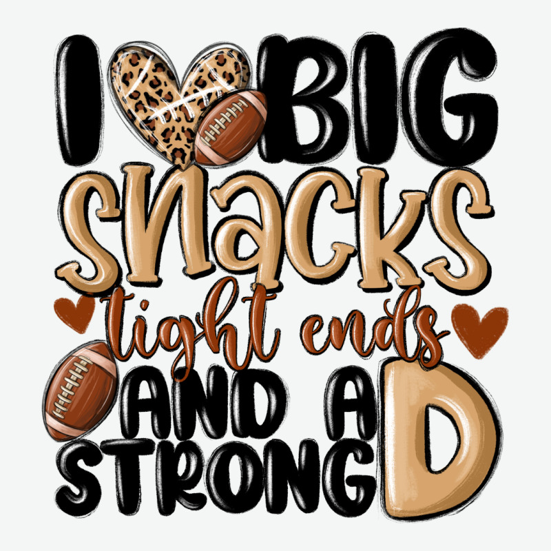 I Love Big Sacks Tight Ends And A Strong D Urban Heavy Tee by MaliasSmallBusiness | Teevron