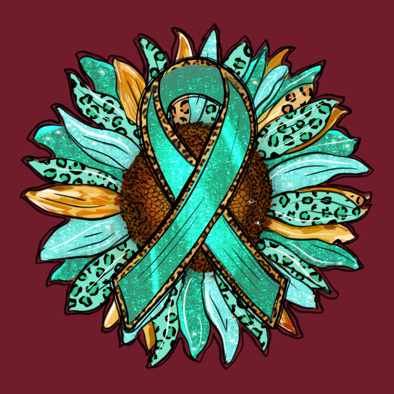 Ovarian Liver Cancer Awareness Sunflower Zipper Hoodie by RanaPortraitStore | Teevron