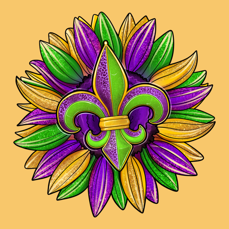 Mardi Gras Carnival Sunflower Vintage Hoodie by Jasminsmagicworld | Teevron
