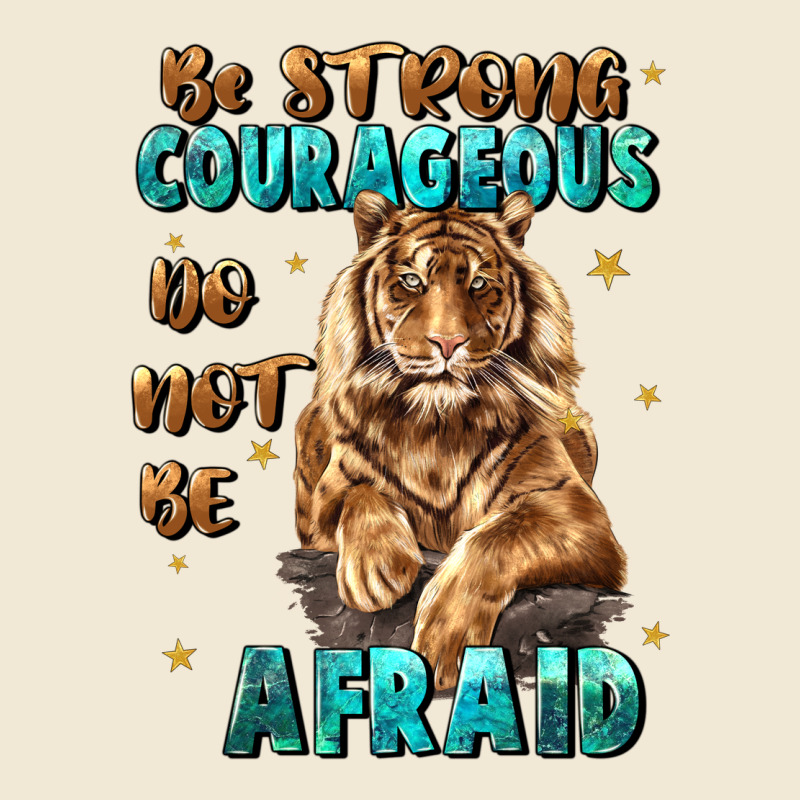 Be Strong And Courageous Premium Tee by JahusDesignShop | Teevron