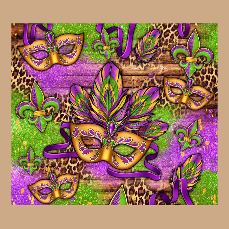 Mardi Gras Carnival Masks And Fleur De Lis Vintage Hoodie by Jasminsmagicworld | Teevron
