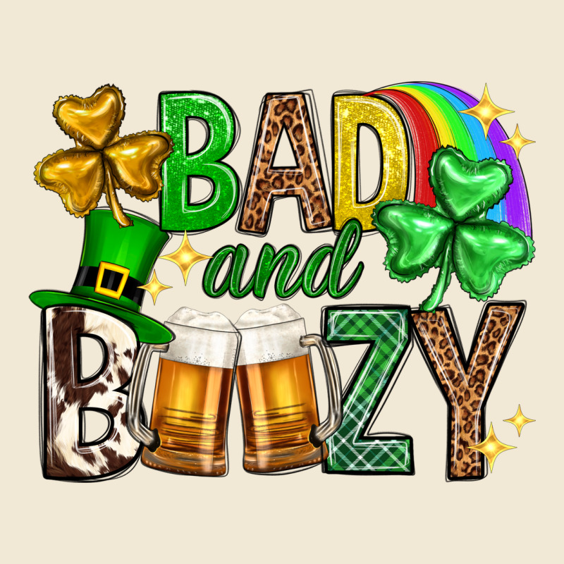 Bad And Boozy St. Patricks Day Ladies Tee by Neo Western | Teevron