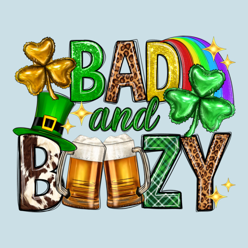 Bad And Boozy St. Patricks Day Ladies Tee by Neo Western | Teevron