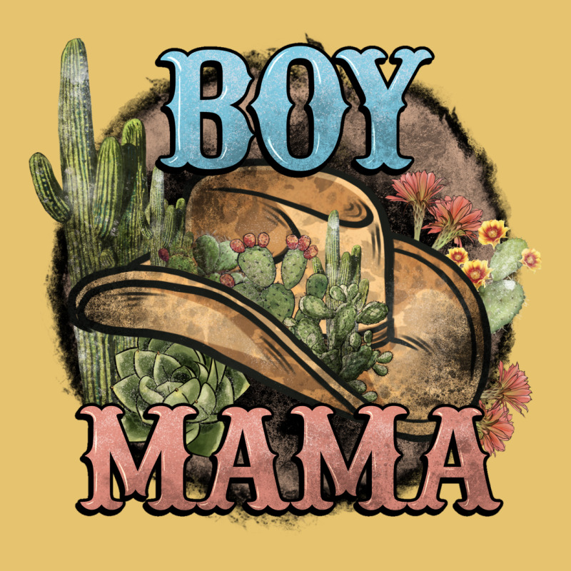 Boy Mama Western Cactus Cowboy Premium Sweatshirt by HowdyJamesFarm | Teevron