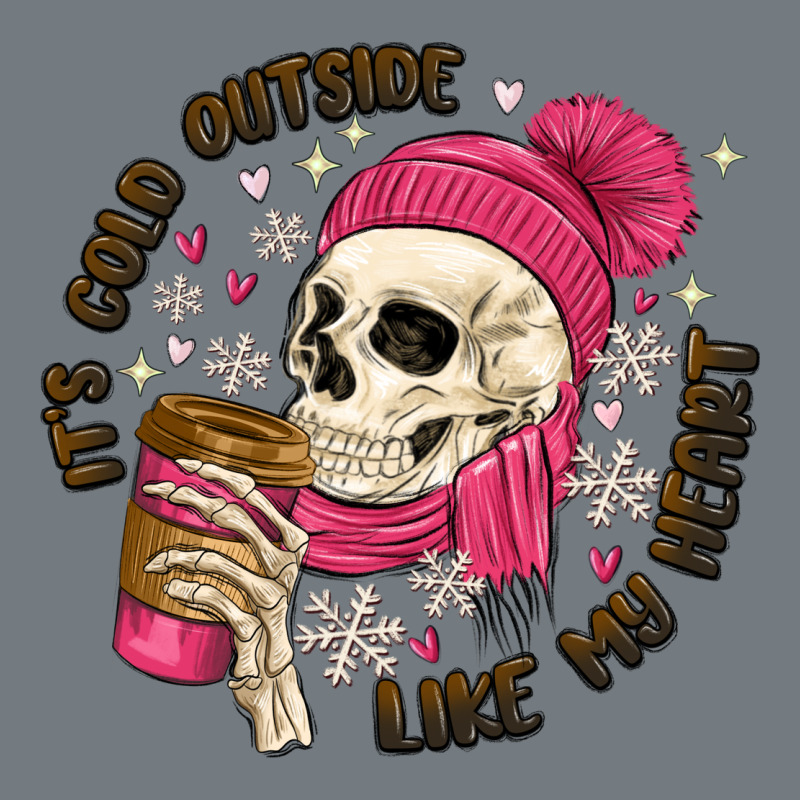 Its Cold Outside Like My Heart Heavyweight Sweatshirt by MaliasSmallBusiness | Teevron