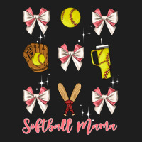 Softball Coquette Bow Classic Tee | Teevron
