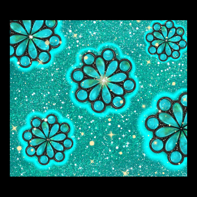 Glitter Turquoise Premium Sweatshirt by TumblerDesignByShophia | Teevron