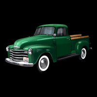 Western Green Truck Right 34 View Heavy Core Tee | Teevron